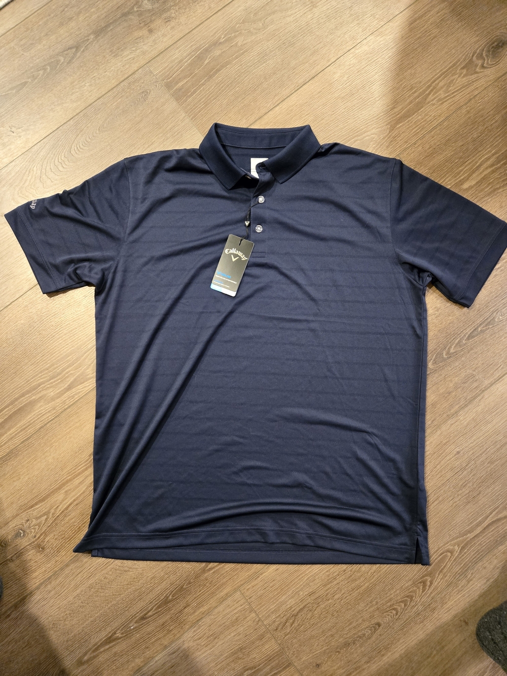 Callaway Men's Dark Navy Short-Sleeve Polo